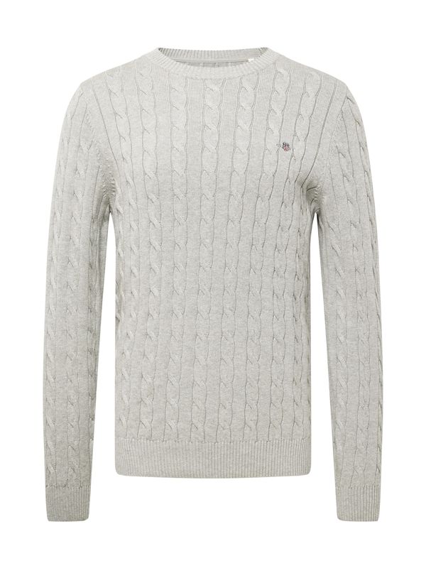 GANT GANT Pulover  siva melange