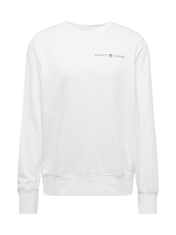 GANT GANT Sweater majica  bijela