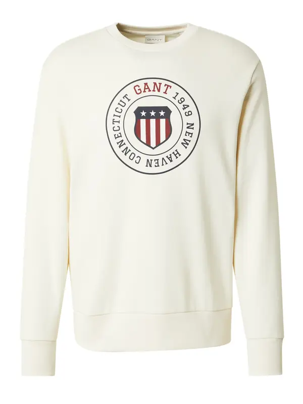 GANT GANT Sweater majica  boja pijeska / mornarsko plava / rubin crvena