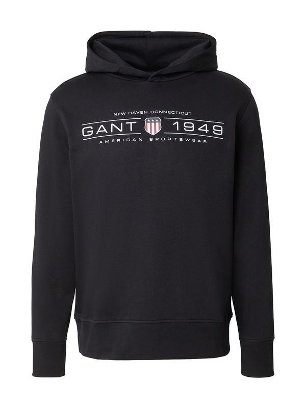 GANT GANT Sweater majica  crvena / crna / bijela