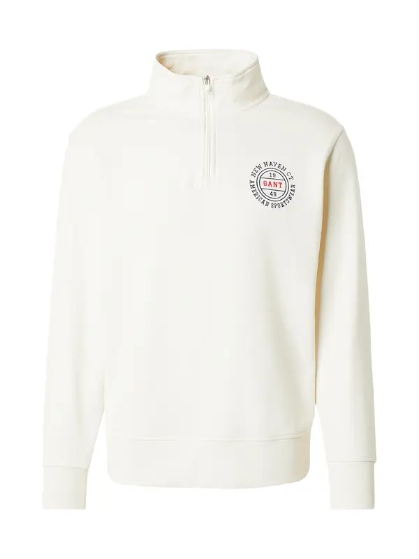 GANT GANT Sweater majica  crvena / crna / bijela