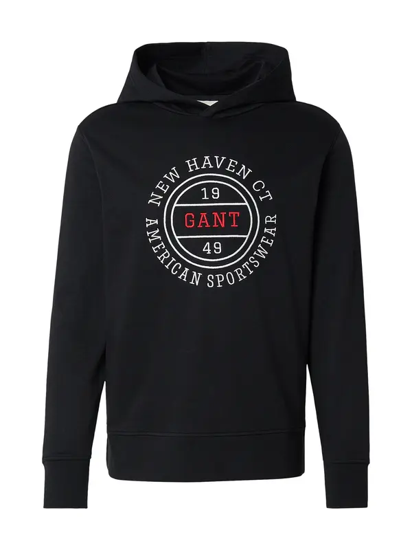 GANT GANT Sweater majica  crvena / crna / bijela