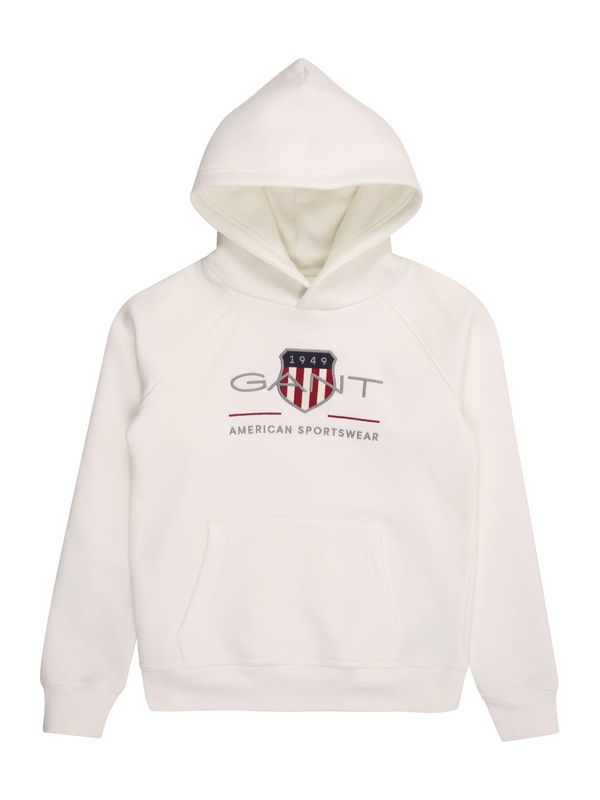 GANT GANT Sweater majica  mornarsko plava / crvena / bijela