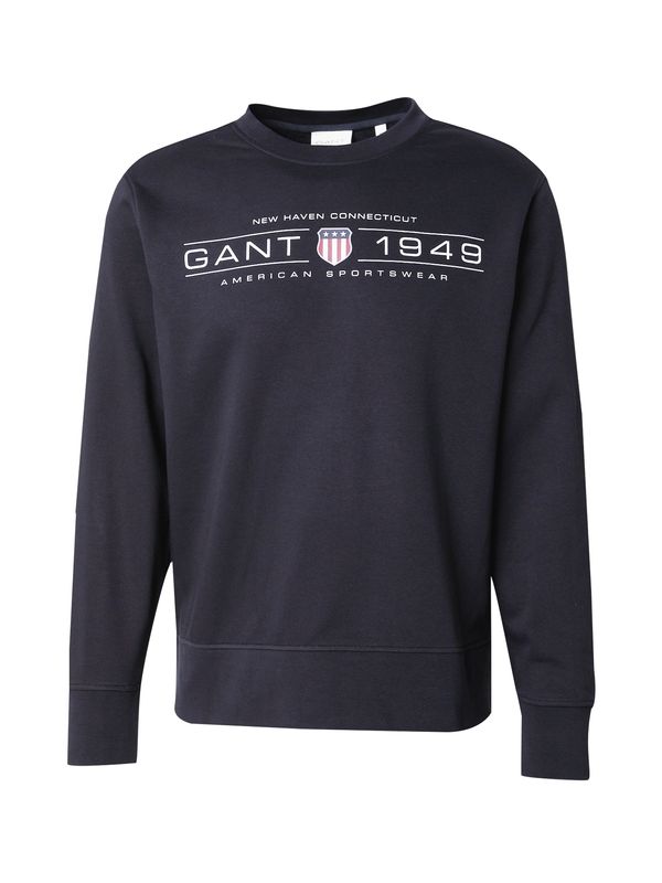 GANT GANT Sweater majica  mornarsko plava / crvena / crna / bijela