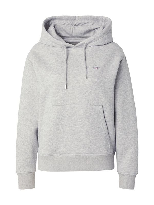 GANT GANT Sweater majica  mornarsko plava / siva melange / crvena / bijela