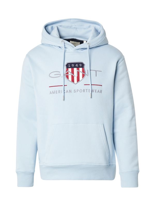 GANT GANT Sweater majica  mornarsko plava / svijetloplava / siva / crvena