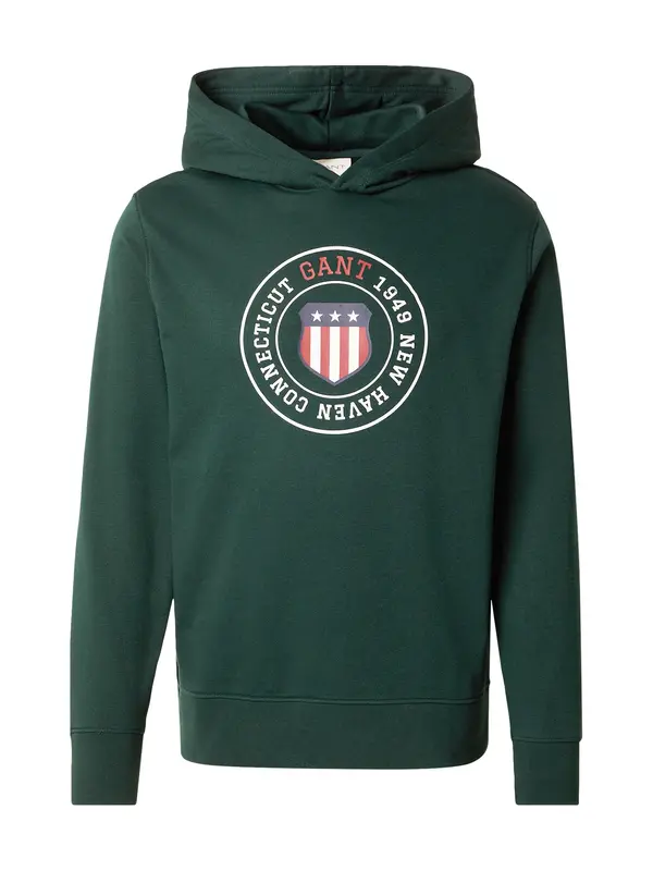 GANT GANT Sweater majica  mornarsko plava / tamno zelena / crvena / bijela