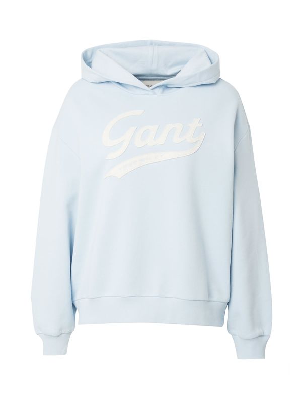 GANT GANT Sweater majica  pastelno plava / bijela