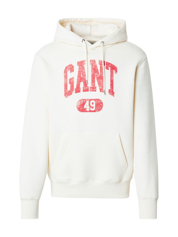 GANT GANT Sweater majica 'SEASONAL'  boja pijeska / crvena