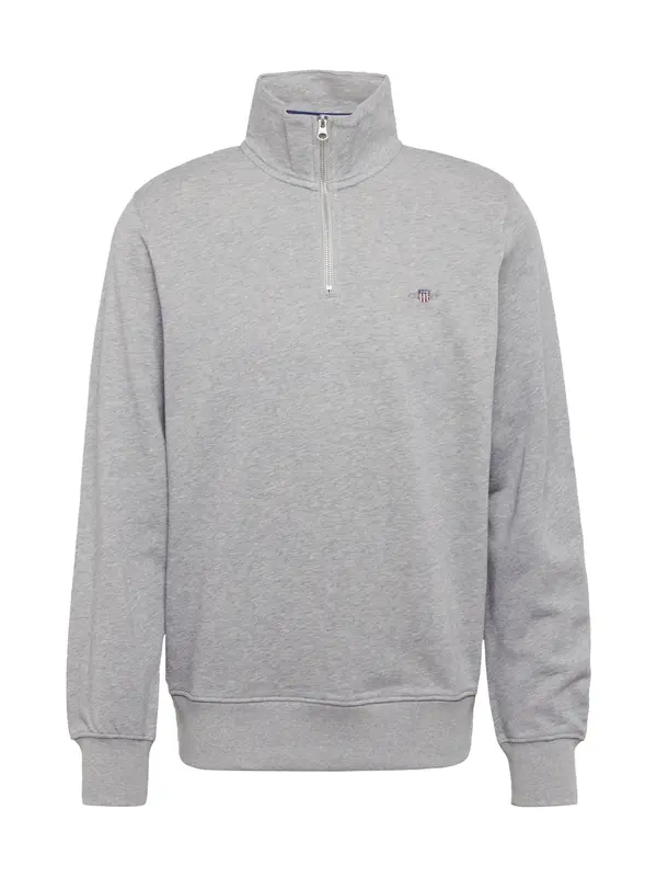 GANT GANT Sweater majica  siva melange