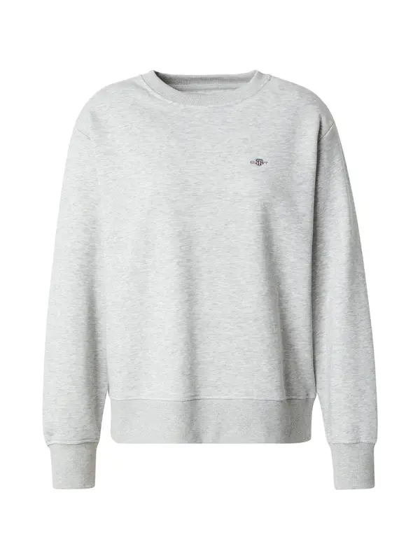 GANT GANT Sweater majica  siva melange