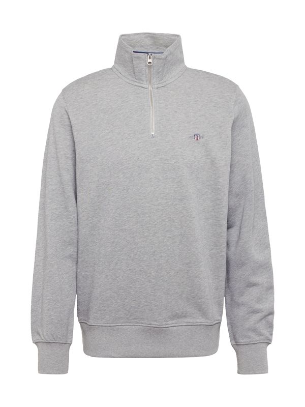 GANT GANT Sweater majica  siva melange