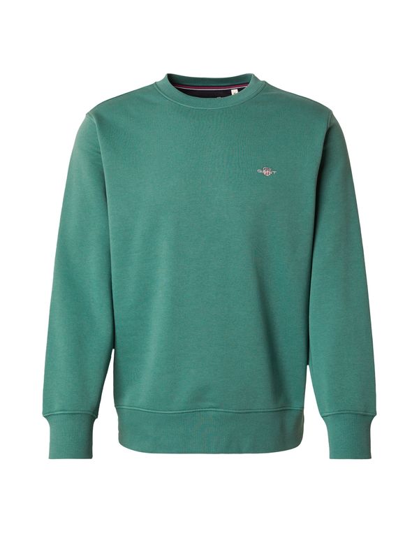 GANT GANT Sweater majica  smaragdno zelena