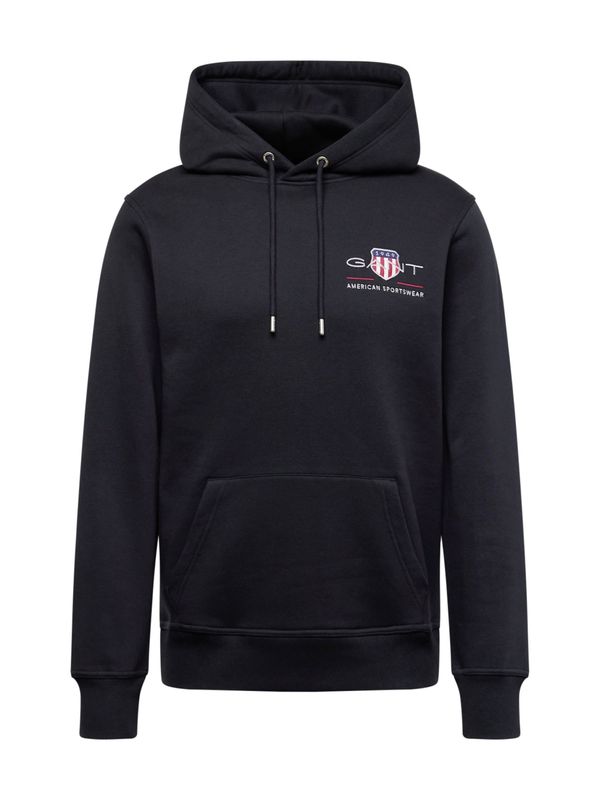 GANT GANT Sweater majica  srebrno siva / crvena / crna / bijela