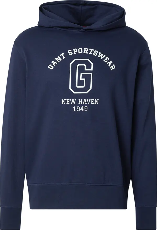 GANT GANT Sweater majica  tamno plava / bijela