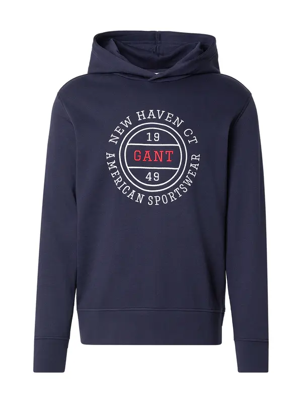 GANT GANT Sweater majica  tamno plava / crvena / bijela