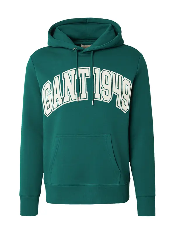 GANT GANT Sweater majica  zelena / bijela