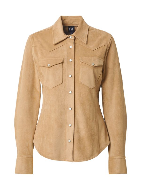 GAP GAP Bluza  boja devine dlake (camel)