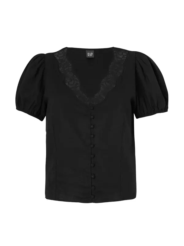 GAP GAP Bluza  crna