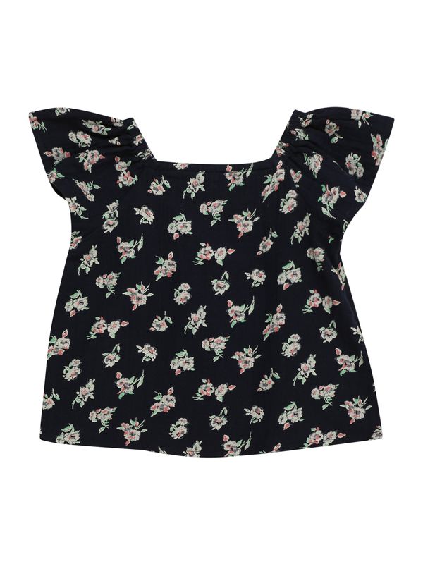 GAP GAP Bluza 'GAUZE'  noćno plava / svijetlozelena / prljavo roza / bijela