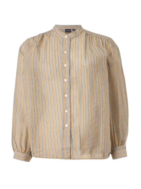 GAP GAP Bluza  plava / kaki / bijela