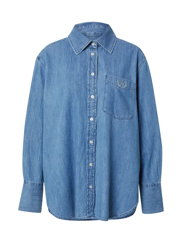 GAP GAP Bluza  plavi traper