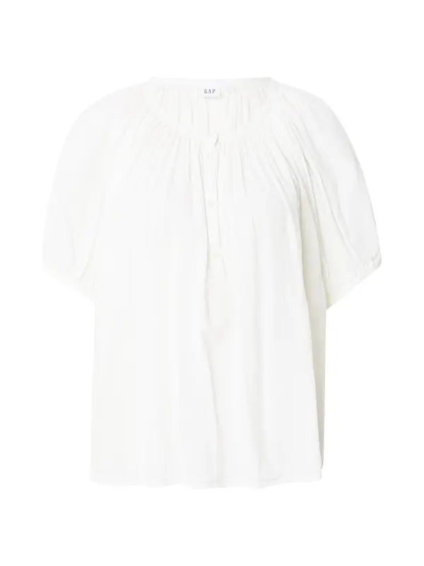 GAP GAP Bluza 'POPOVER'  bijela