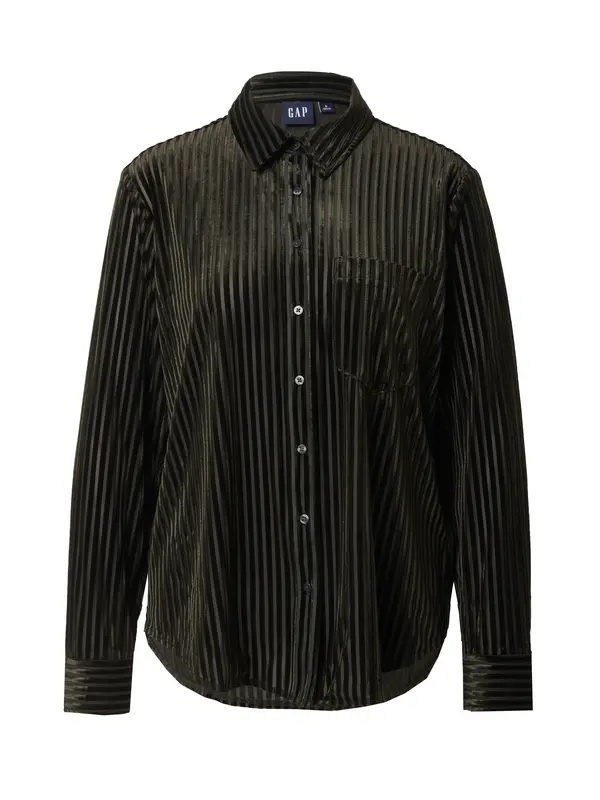 GAP GAP Bluza 'VELVET'  crna