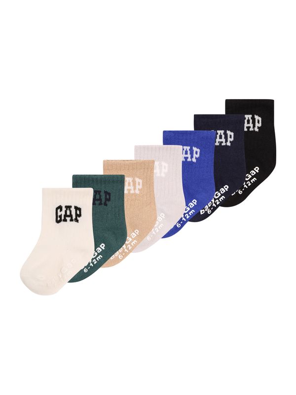 GAP GAP Čarape  bež / plava / mornarsko plava / zelena / lila / crna