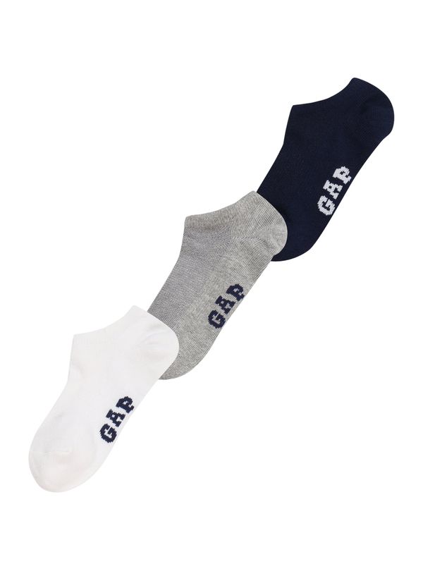 GAP GAP Čarape  siva melange / crna / bijela