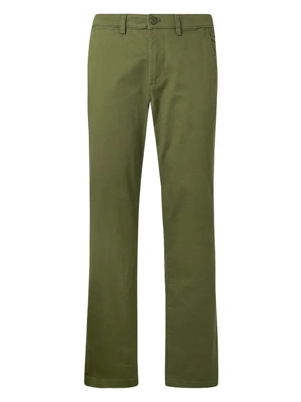 GAP GAP Chino hlače 'ESSENTIAL'  zelena