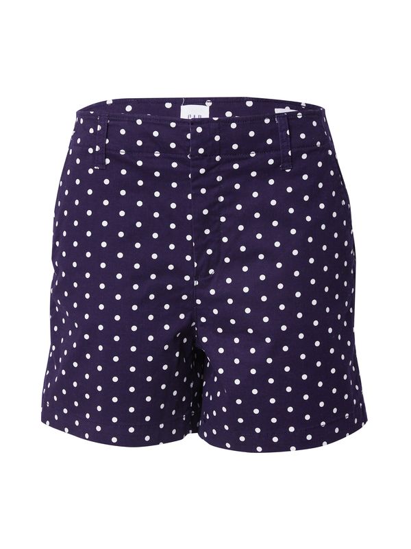 GAP GAP Chino hlače  mornarsko plava / prljavo bijela