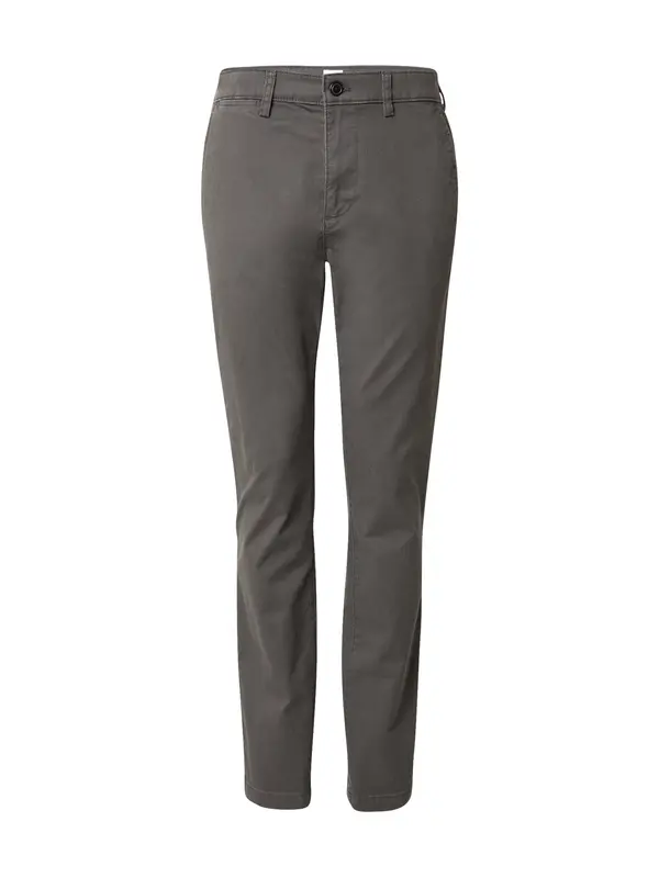 GAP GAP Chino hlače 'V-ESSENTIAL'  antracit siva