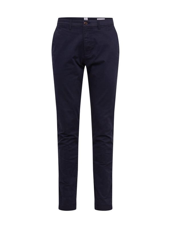 GAP GAP Chino hlače 'V-ESSENTIAL'  mornarsko plava