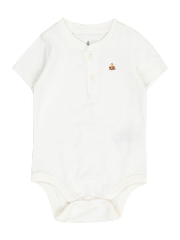 GAP GAP Dječji bodi  smeđa / bijela