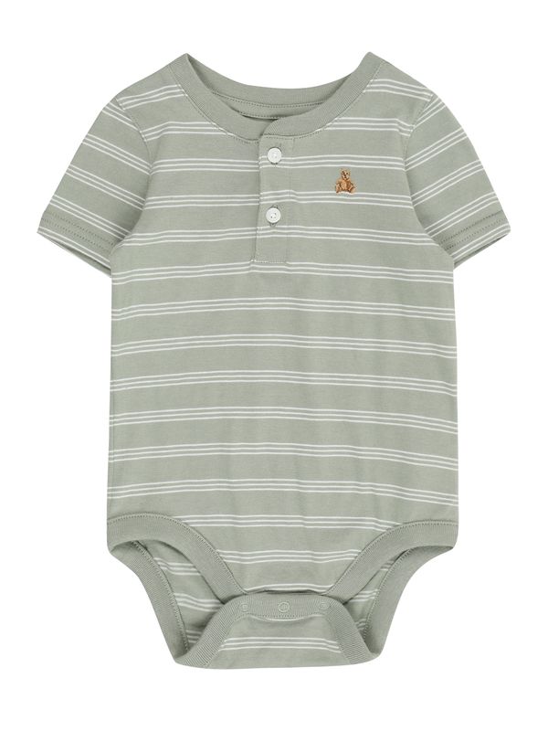 GAP GAP Dječji bodi  smeđa / zelena / prljavo bijela