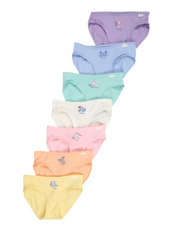 GAP GAP Gaće  svijetložuta / miks boja / svijetlonarančasta / roza / vuneno bijela
