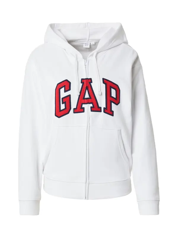 GAP GAP Gornji dio trenirke 'HERITAGE'  crvena / bijela