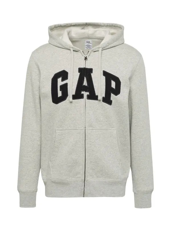 GAP GAP Gornji dio trenirke  siva melange