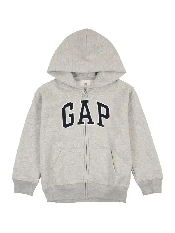 GAP GAP Gornji dio trenirke  siva melange / crna / bijela