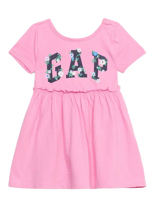 GAP GAP Haljina  plava / zelena / svijetloroza / crna