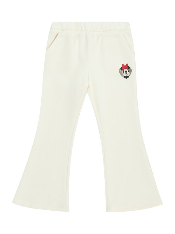 GAP GAP Hlače 'DIS'  boja slonovače / crvena / crna