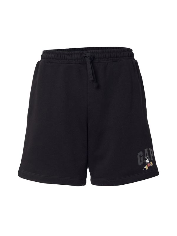 GAP GAP Hlače 'DISNEY'  crna