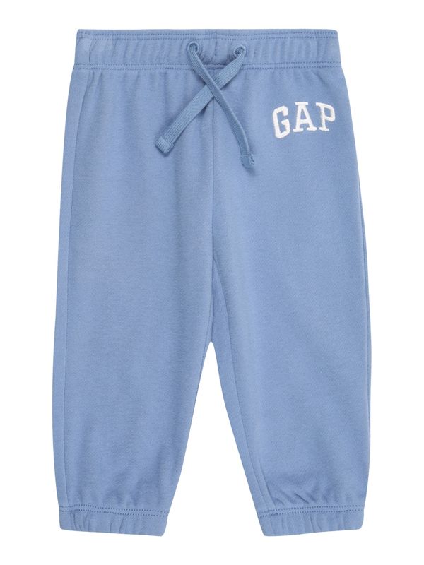 GAP GAP Hlače  golublje plava / bijela