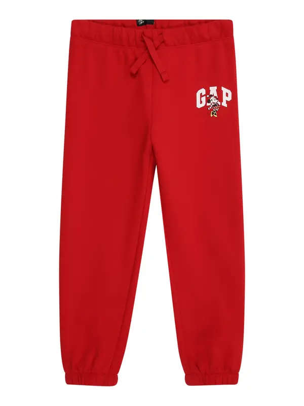 GAP GAP Hlače  limeta zelena / crvena / crna / bijela