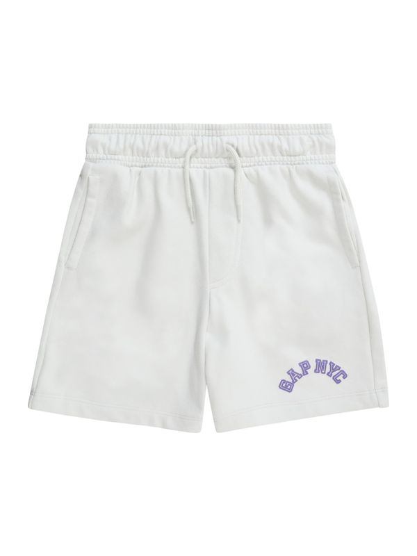 GAP GAP Hlače  ljubičasta / bijela