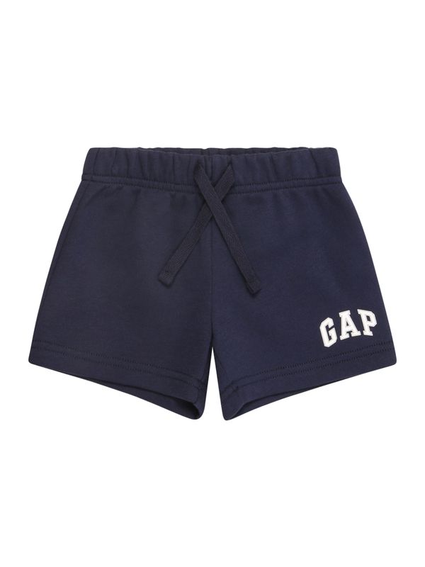 GAP GAP Hlače  mornarsko plava / bijela