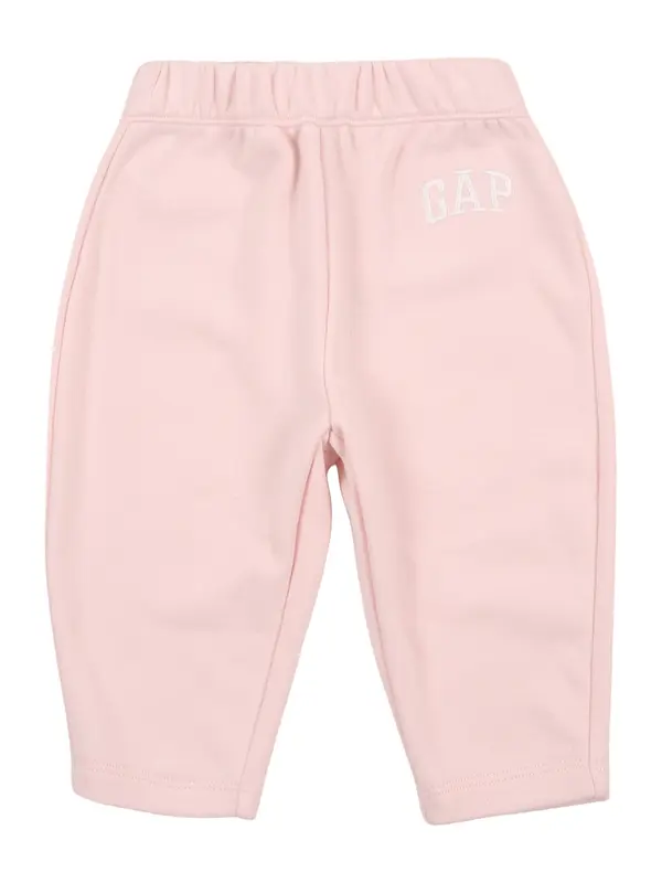 GAP GAP Hlače  pastelno roza / bijela