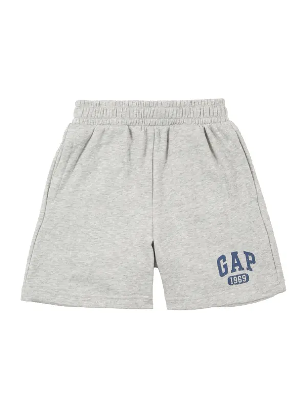 GAP GAP Hlače  plava / siva melange