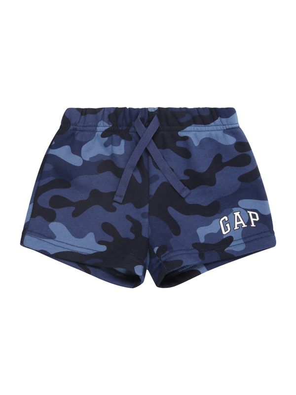 GAP GAP Hlače  plava / svijetloplava / bijela